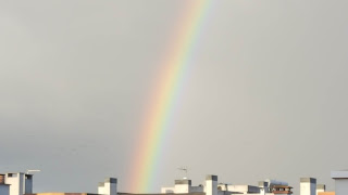 (Almost) Wordless Wednesday - rainbows