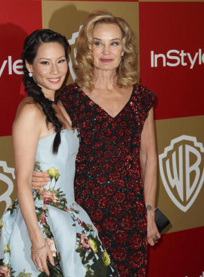 Lucy Liu, left, and Jessica Lange