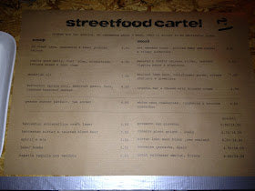 Street Food Cartel menu