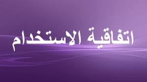 اتفاقية الإستخدام