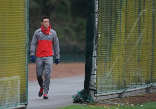 [In Pictures] Arsenal's Final Preparation For Trip To Merseyside