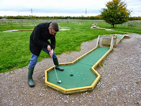 Crazy Golf at Mead Open Farm in Billington, Bedfordshire