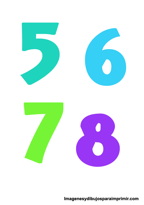 Numeros para aprender 