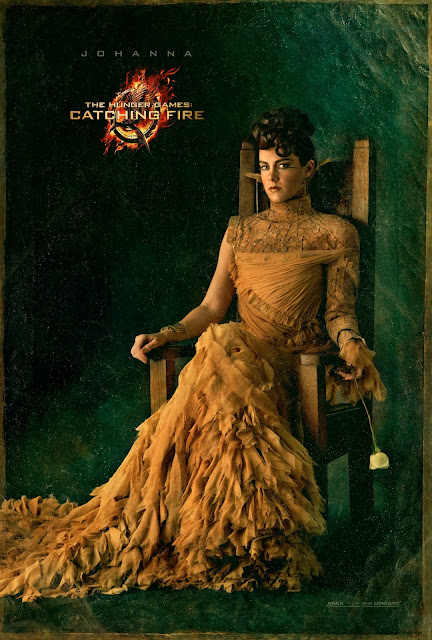 Johanna Mason (Jena Malone) Catching Fire Hunger Games Poster
