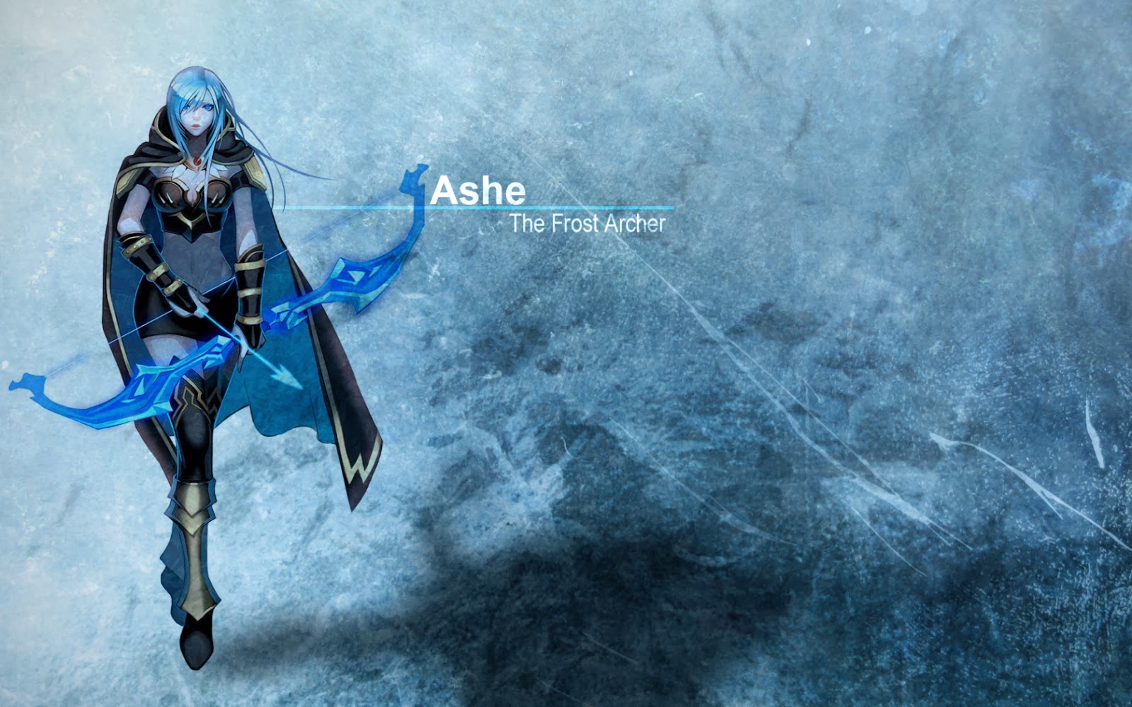 Ashe League of Legends Wallpaper-full-HD