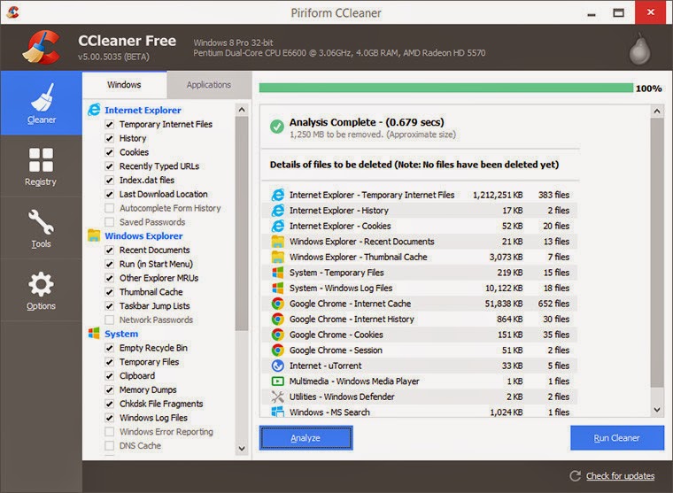 Como usar el programa ccleaner - For telecharger ccleaner comment ca marche setup exe not valid