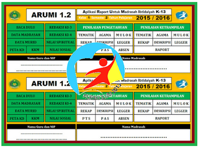 Aplikasi Raport Kurikulum 2013 SD/Madrasah SMP/MTs SMA/MA Update 2017/2018