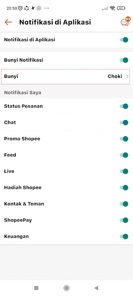 How to Change Shopee Notification Sounds 5