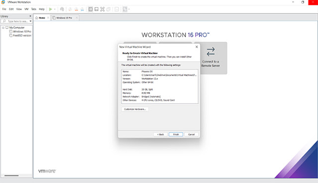 Cara Install Phoenix OS Latest Version Di VMware Workstation Pro #15