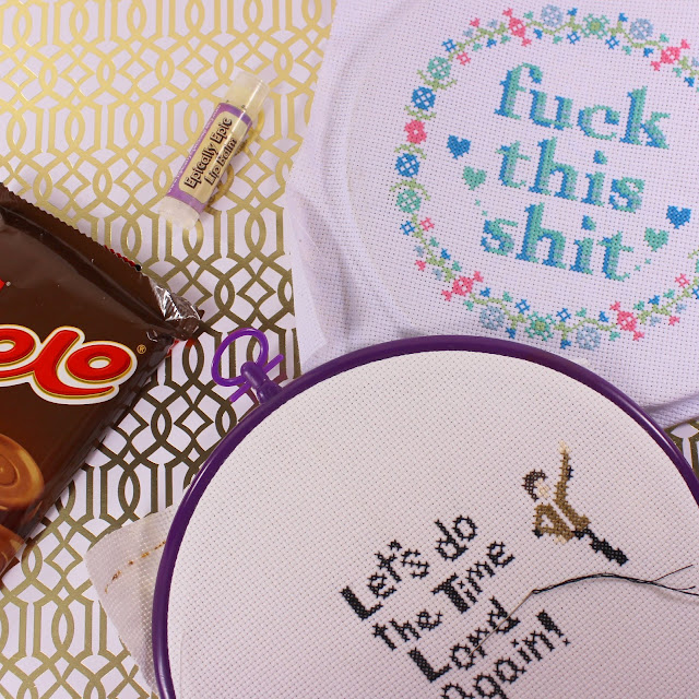 Life Update - Doctor Who Cross stitch