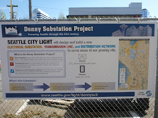 Denny Substation Project Information Board