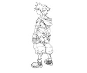 #4 Sora Coloring Page