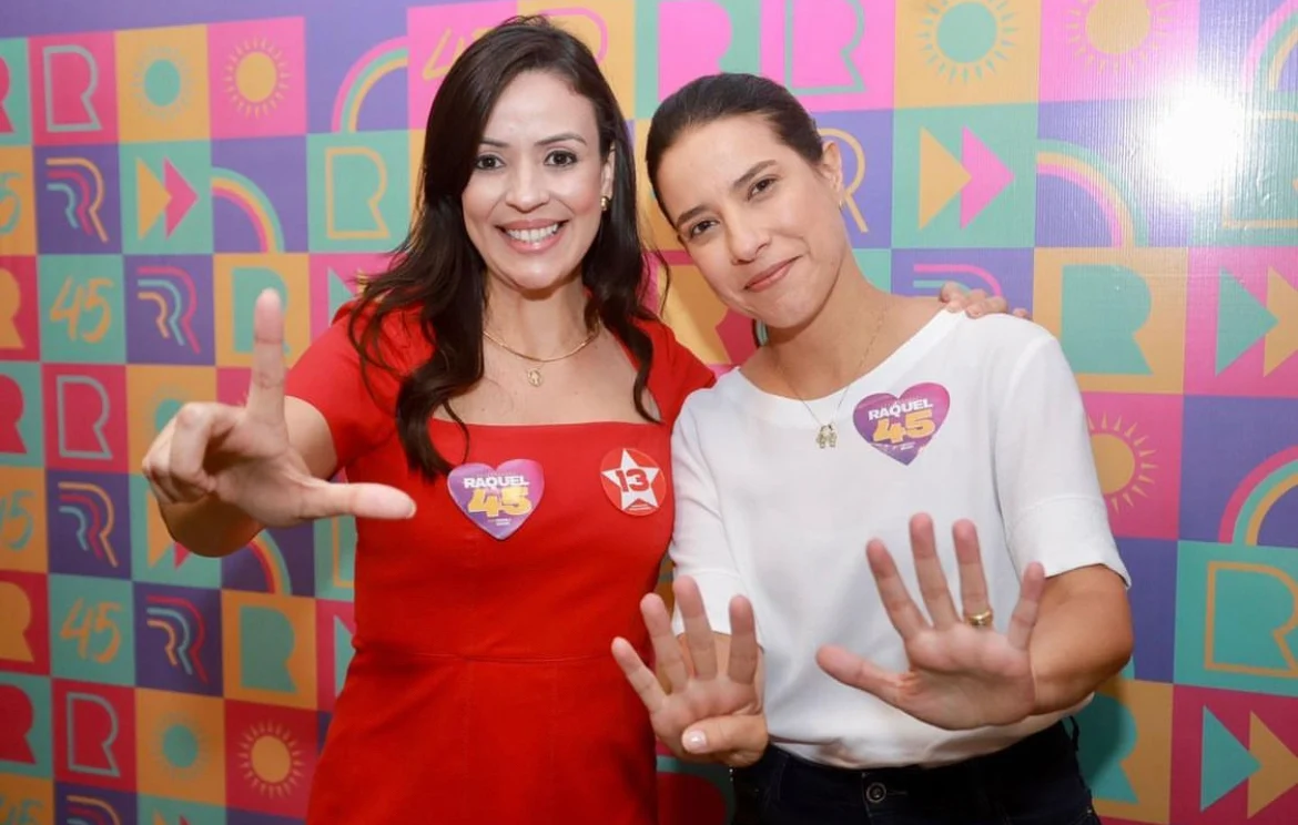 Márcia Conrado e Raquel Lira