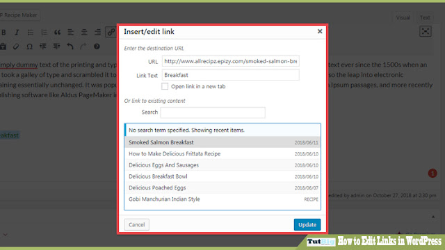 welcome to the TutBig today I will show you How to Edit Links in WordPress Step by Step Tutorial