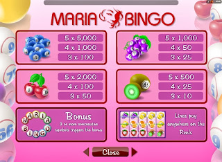 Free Maria Bingo Slot Game