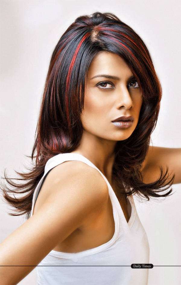 Fashion Girl: Hairstyles For Girls - Modern Hair Colour