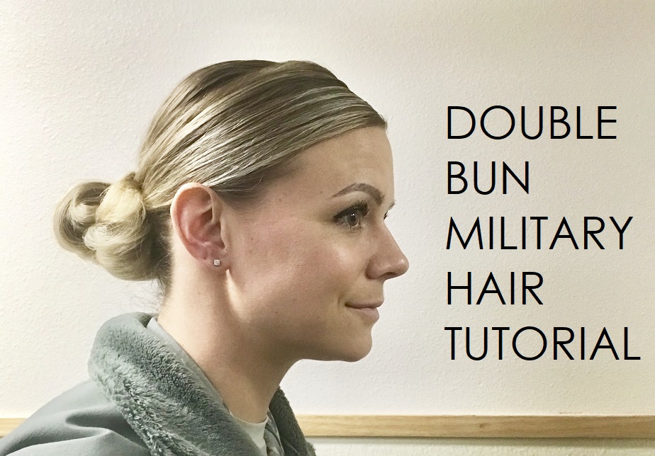 Aunie Sauce Military Double Bun Hair Tutorial