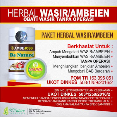  Obat Wasir De Nature Indonesia