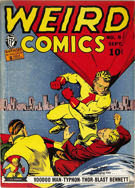 The Dart weird comics #6 Fox 1940