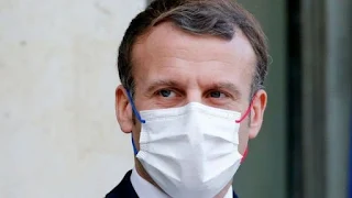 إصابة الرئيس الفرنسي إيمانويل ماكرون بفيروس كورونا.