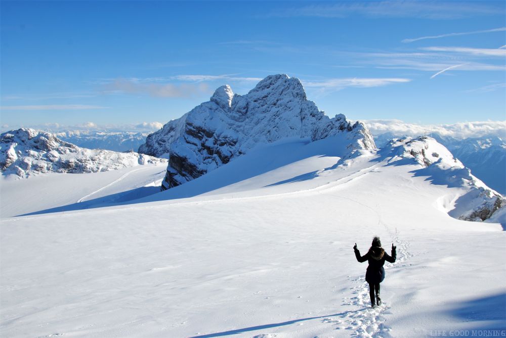  Dachstein - na austriackim lodowcu.