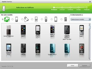 Sony Ericsson Update Service 2.9.12.24 Actualiza el software