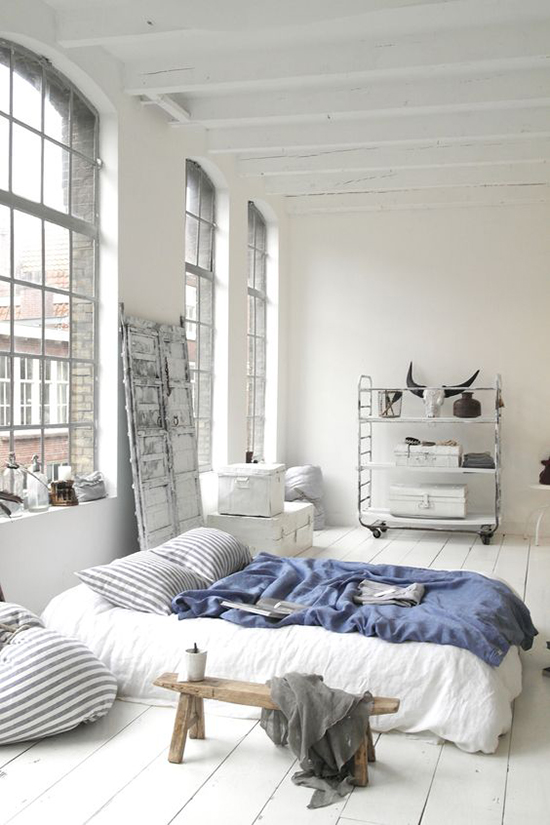 LINGKAR WARNA Desain kamar  tidur modern bergaya scandinavian