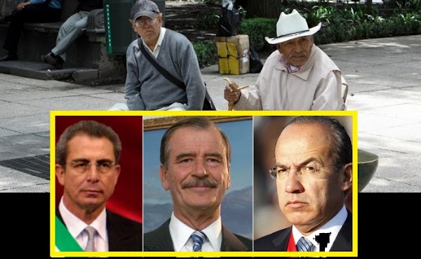 Los ex presidentes de México ganan lo equivalente a 4 mil pensionados del IMSS