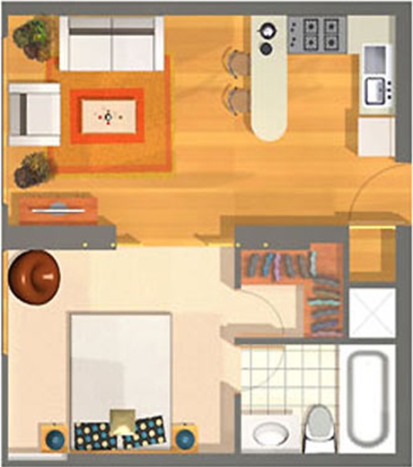 Small Apartment Plans