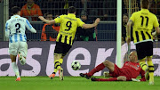 For Borussia DortmundLewandowski(40)Marco Reus(90+1)and Felipe . (lewandowski)
