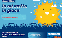 Logo Concorso ''Io mi metto in gioco Summer Edition 2019'': vinci gratis 150 Card Decthlon da 30€