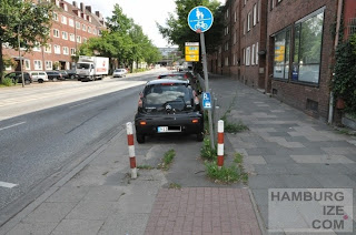 Kieler Straße / Augustenburger Straße - Gemeinsamer Geh- und Radweg