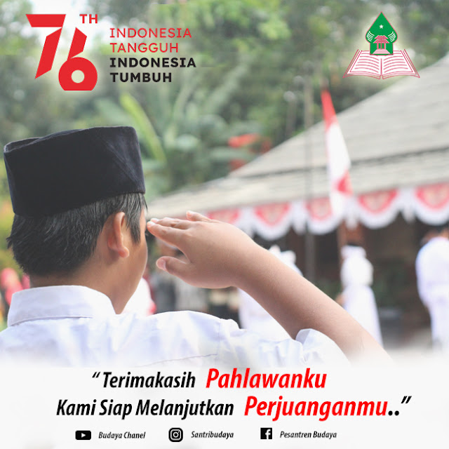 DIRGAHAYU REPUBLIK INDONESIA KE 76 TAHUN  INDONESIA TANGGUH INDONESIA TUMBUH