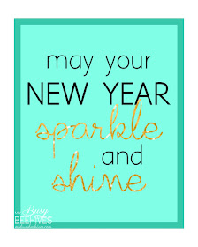 New Year sparkle and shine