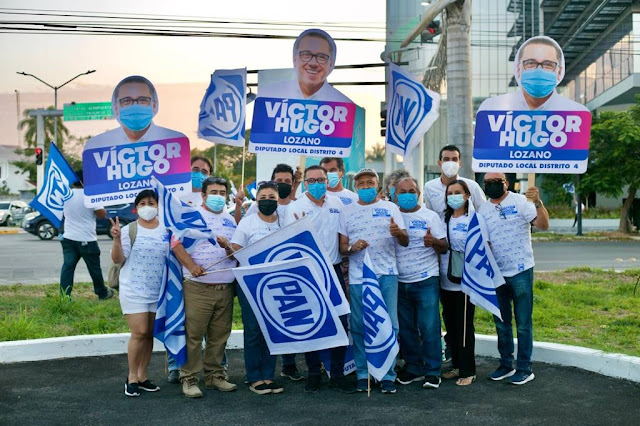 “¡La campaña fue un éxito, ahora ganaremos el IV Distrito!”, afirma Víctor Hugo Lozano