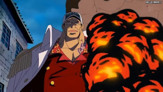 ワンピースアニメ 頂上戦争編 465話 赤犬 | ONE PIECE Episode 465