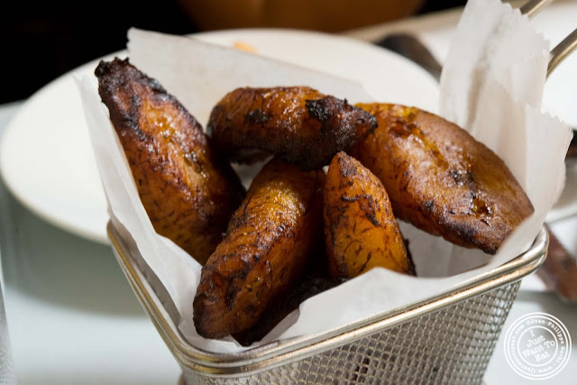 image of plantains maduros at La Isla in Hoboken, NJ