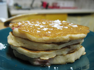 gluten free strawberry pancakes