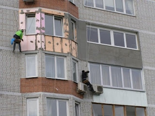 утепление балкона снаружи