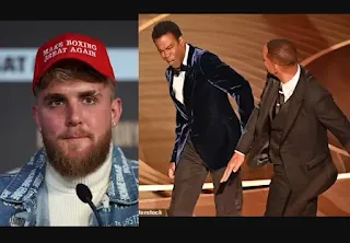 "Let's do it in August on my undercard" Jake Paul says as he offers Will Smith and Chris Rock £11.5m each to fight in the wake of the Oscars controversy