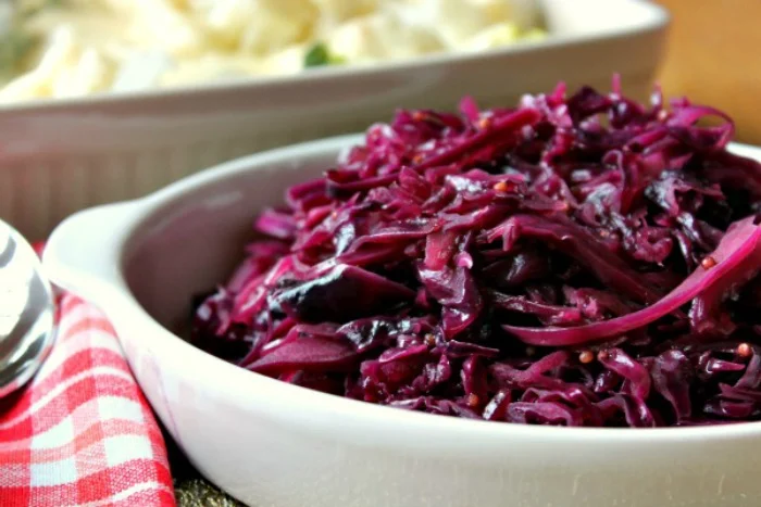 Christmas Spiced Red Cabbage