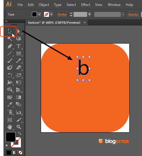 Cara Menggambar Favicon Blog dg Adobe Illustrator