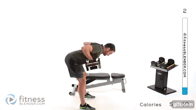 Upper Body Workout with Dumbbells