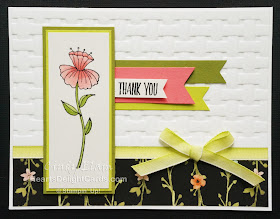 Heart's Delight Cards, Flirty Flowers, All Things Thanks, Thank You, Stampin' Up!