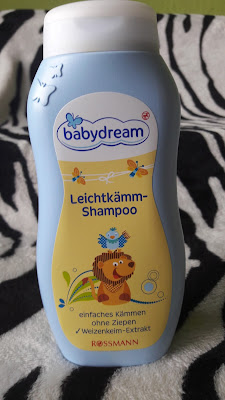 Babydream szampon ułatwiający rozczesywanie włosów z ekstraktem z kiełków pszenicy