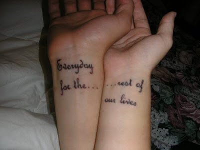 Great Tattoo Quotes on Quotes Tattoos For Couples
