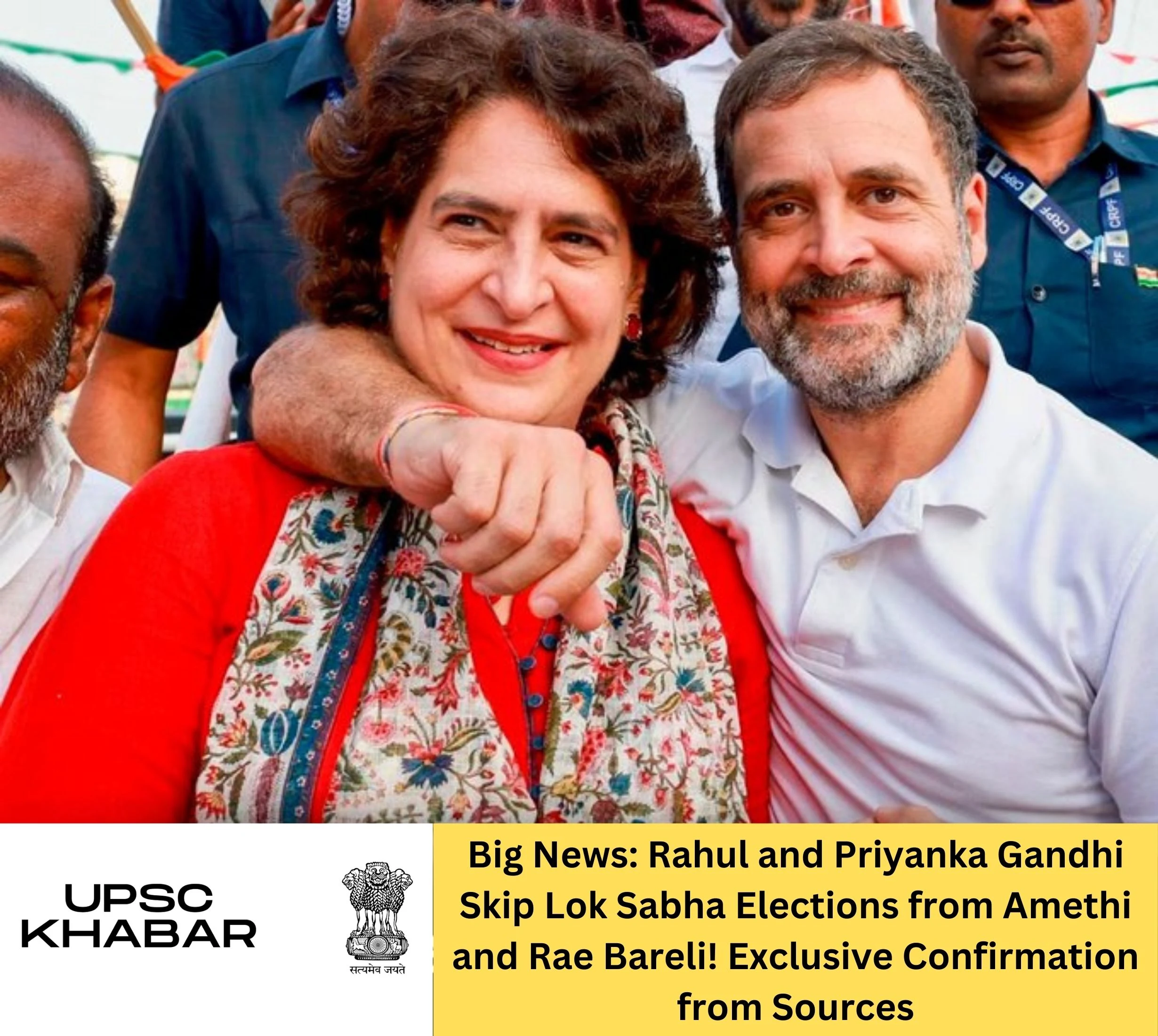 Big News: Rahul and Priyanka Gandhi Skip Lok Sabha Elections from Amethi and Rae Bareli! Exclusive Confirmation from Sources