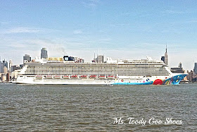 Norwegian Breakaway Cruise Ship  --- Ms. Toody Goo Shoes