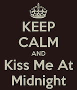 Keep Calm and Kiss Me at Midnight in a picture frame in the entryway. (keep calm and kiss me at midnight )