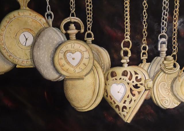 Danielle Beaulieu watercolour of old watches - uniqueness